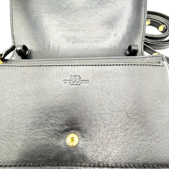 Foldover Clutch Crossbody In Signature Canvas and leather - Picture 11 of 16